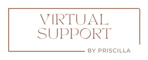 logo van Virtual support By Priscilla